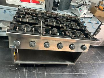Cucina 6 fuochi 120x70