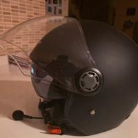 Casco Jet Befast con interfono