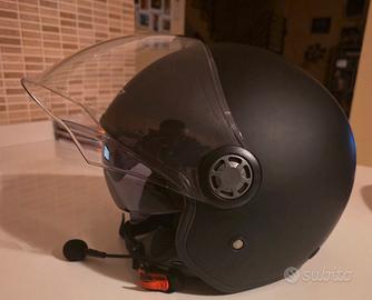 Casco Jet Befast con interfono
