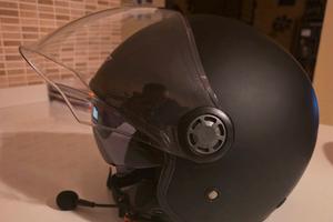 Casco Jet Befast con interfono