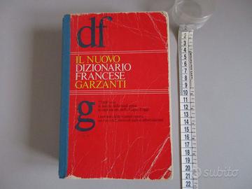 Dizionario Francese Italiano Garzanti Editore 1984