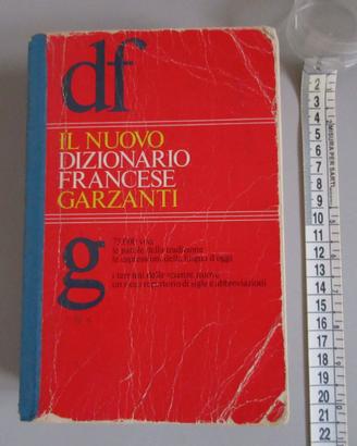 Dizionario Francese Italiano Garzanti Editore 1984