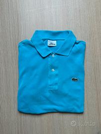 Polo Lacoste azzurra