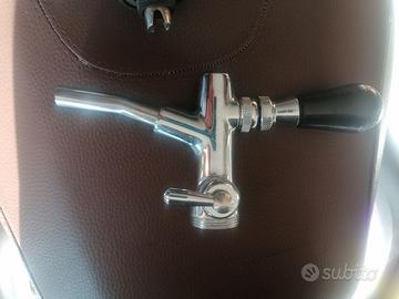 Rubinetti cromati per fusti o colonnine