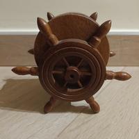 porta sotto bicchieri + 6 sottobicchieri vintage