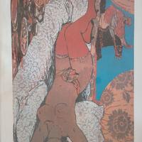 Salvatore Fiume serigrafia