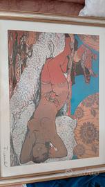 Salvatore Fiume serigrafia