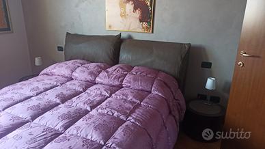 letto matrimoniale con contenitore 