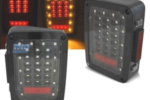 FANALI A LED JEEP WRANGLER JK 07-18 NERO