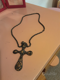 Collana con croce