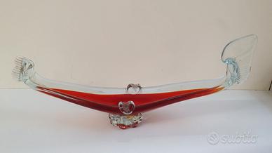 POSACENERE A GONDOLA IN VETRO DI MURANO