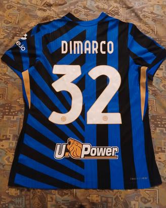 Maglia ufficiale Inter Dimarco 2024/2025