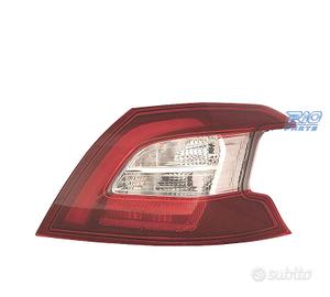 FANALE A LED DESTRO PER PEUGEOT 308 II 13-17 BIANC