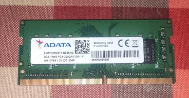 ADATA RAM 8GB DDR 4 SODIMM