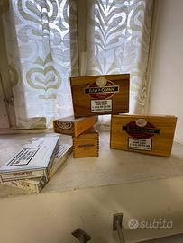 6 scatole di sigari vuote