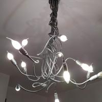 Lampadario 13 bracci flessibile