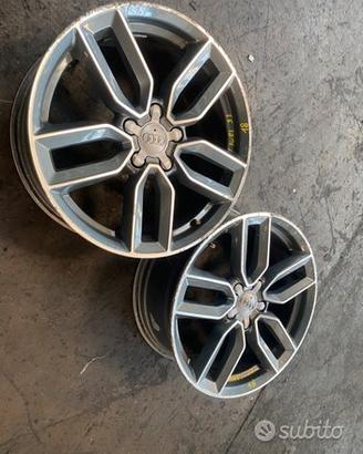 Coppia cerchi in lega Audi A3 S3 da 18 pollici