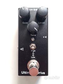 Pedale per chitarra Ultimate Drive (true bypass)