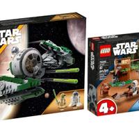 LEGO 75332 Star Wars AT-ST 75360 Yoda's Jedi