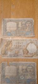 banconote e monete franchi francesi