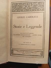 LOTTO LIBRI RARI GIUSUÉ CARDUCCI 