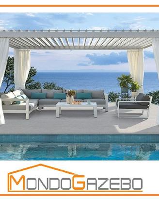 Pergola bioclimatica Cosmos lamelle alu