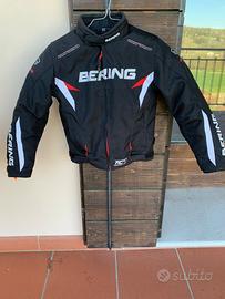 Giacca moto con inserti rigidi