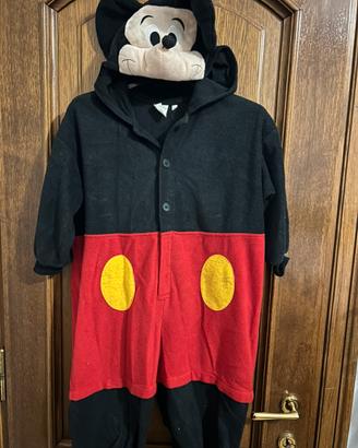 Pigiamone in pile topolino