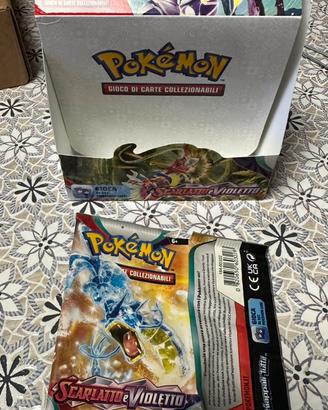 Lotto Carte pokemon scarlatto e violetto