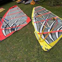 Set vele windsurf