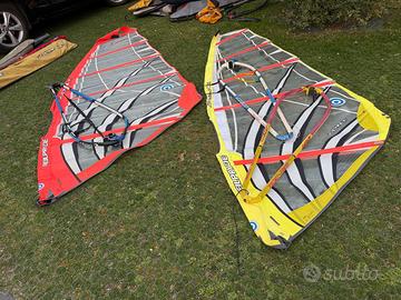 Set vele windsurf