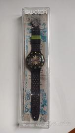 Swatch Scuba 1992 vintage Shamu Black Wave SDB102