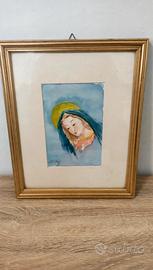 Quadro Madonna Poletti originale certificato 