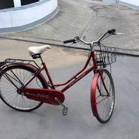 Bicicletta classica con cestino