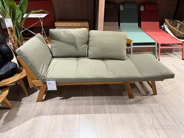 Divano Relax da giardino in legno