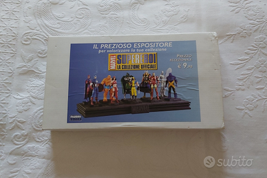 Espositore per statuine di piombo Supereroi Marvel