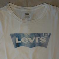 Maglietta Levis Uomo Taglia L Bianca Logo