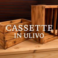 Cassette della frutta in legno massello pregiato