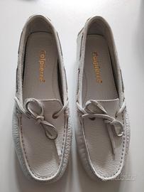 Mocassino bianco T36 Calpierre nuovi