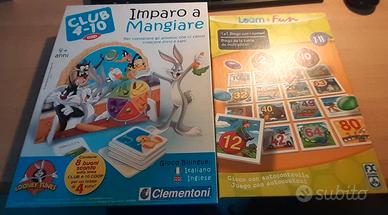 Coppia giochi didattici per bambini