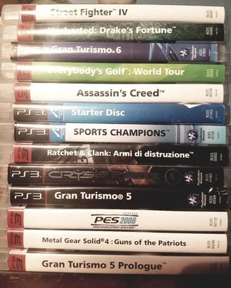 giochi ps3 ps4