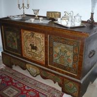 Antica Cassapanca Austriaca del 1775