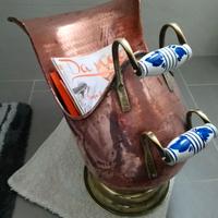 Antico porta carbone/riviste 