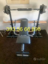 Bilanciere pesi panca e supporti