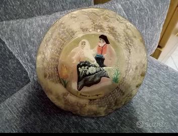 Piatto ceramica In  sardo da da appendere