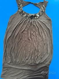 Vestito nero con paillettes
