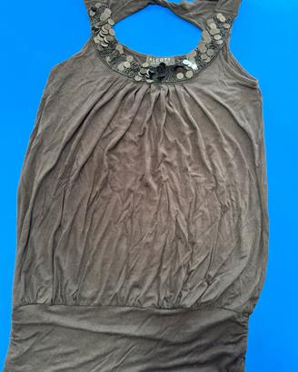 Vestito nero con paillettes