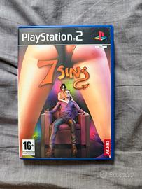 7 Sins PS2 completo di manuale