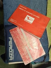 Libretti uso e manutenzione