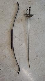 arco e spada vintage
